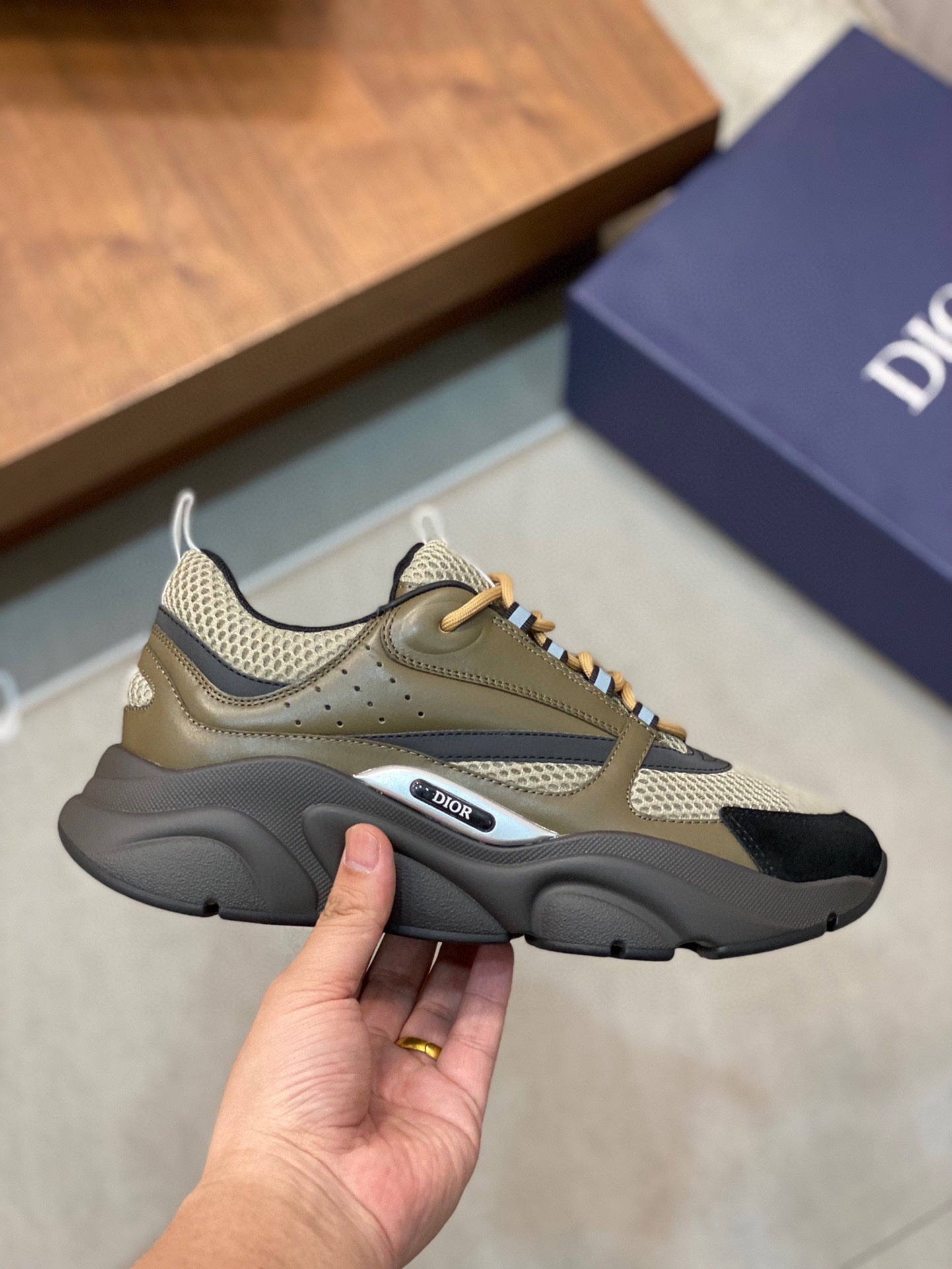 B22 MÉLANGE KAKI/MARRON (précommande)