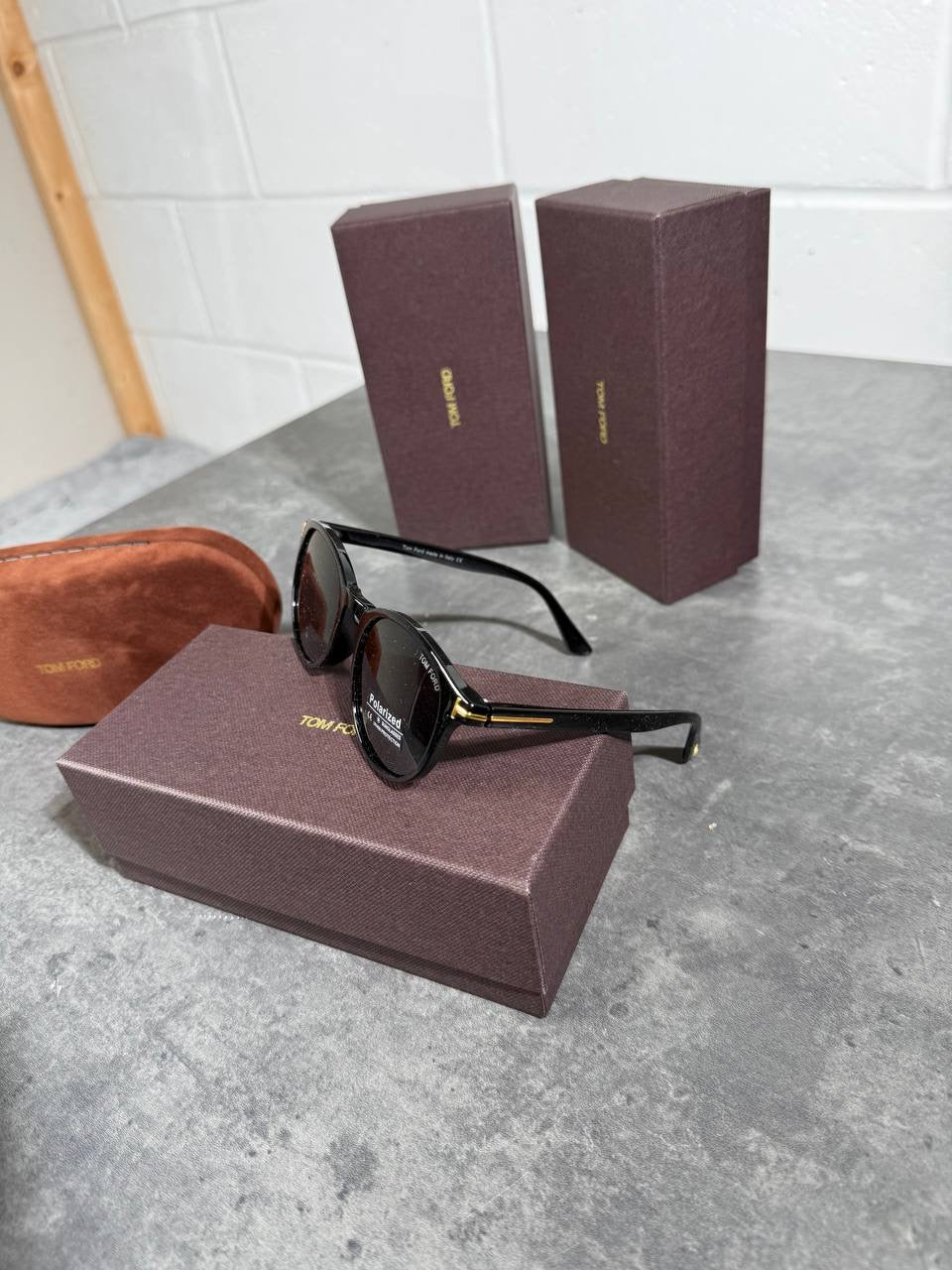 TOM ROUND SUNGLASSES
