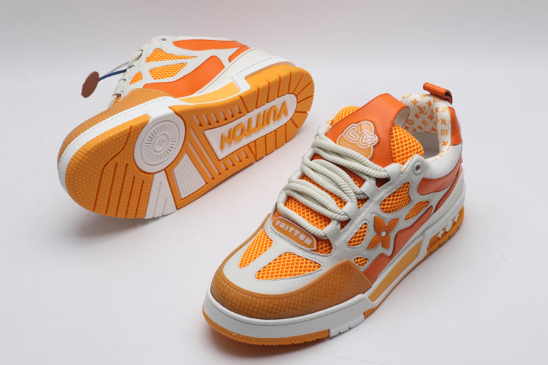 Patins à glace LVE ORANGE/BLANC (précommande)