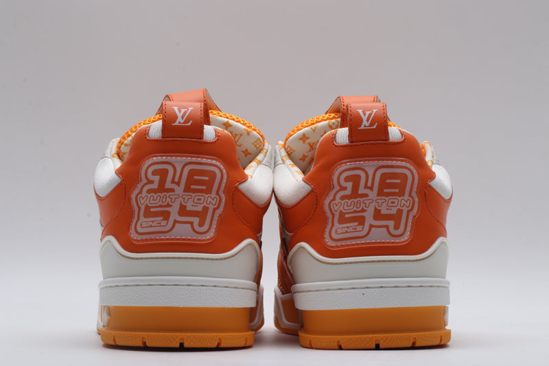 Patins à glace LVE ORANGE/BLANC (précommande)
