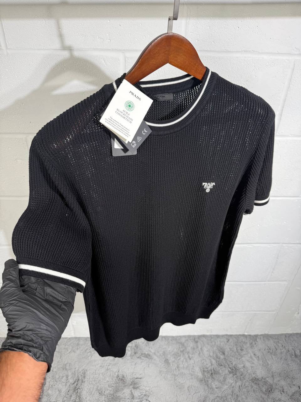 Rada black knitted Tshirt