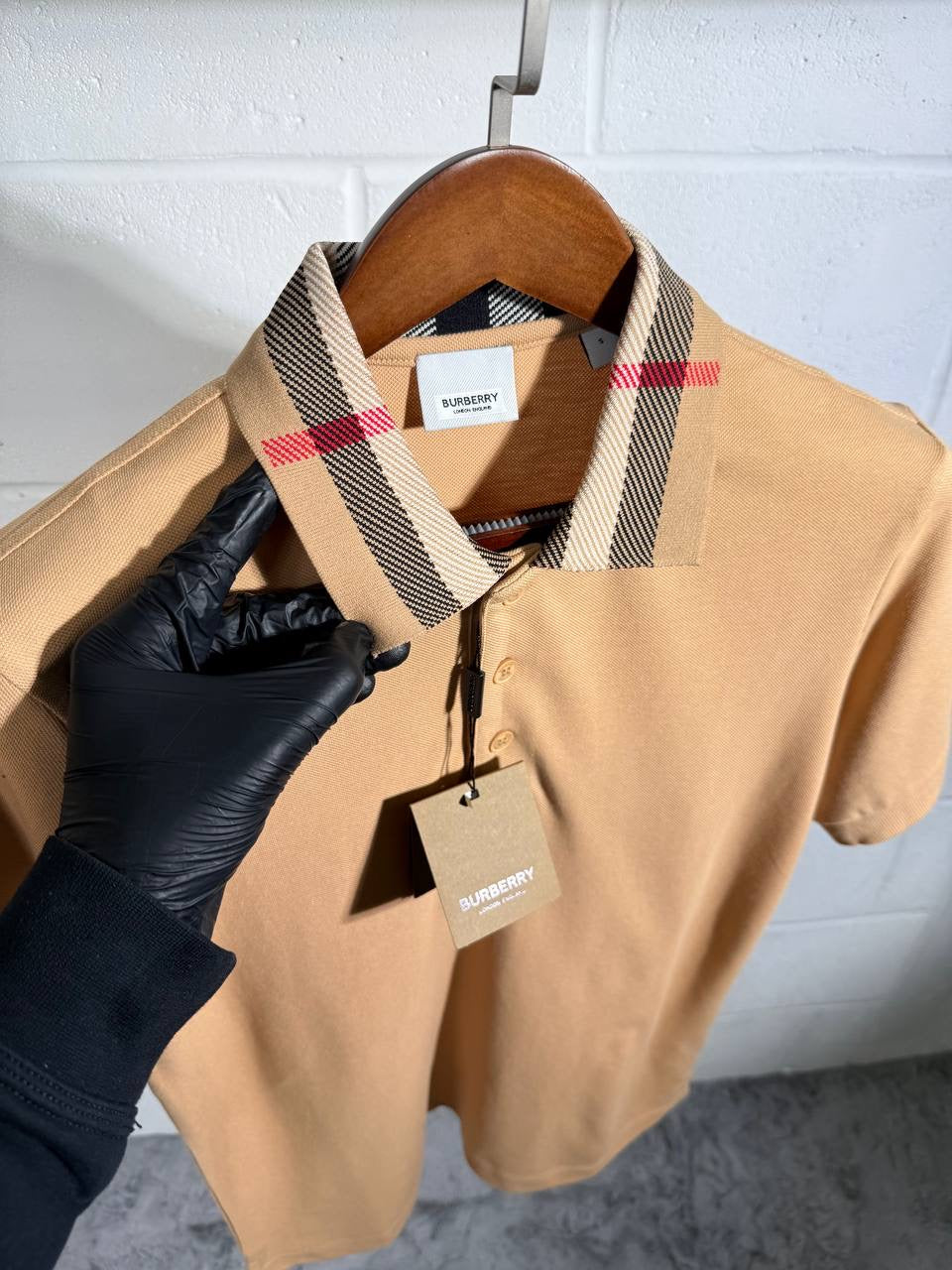 Berry polo brown