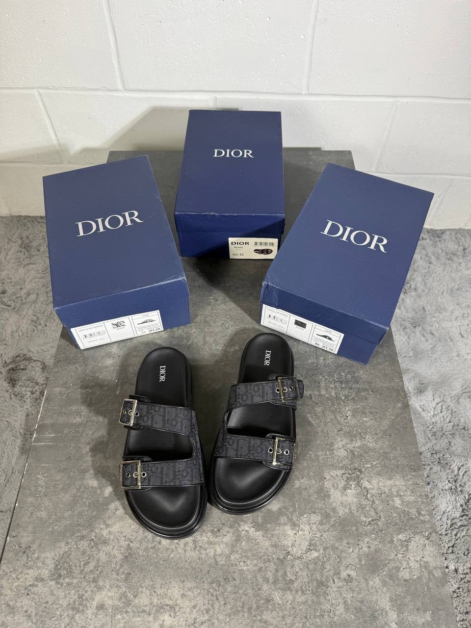 IOR AQUA SANDALS BLACK