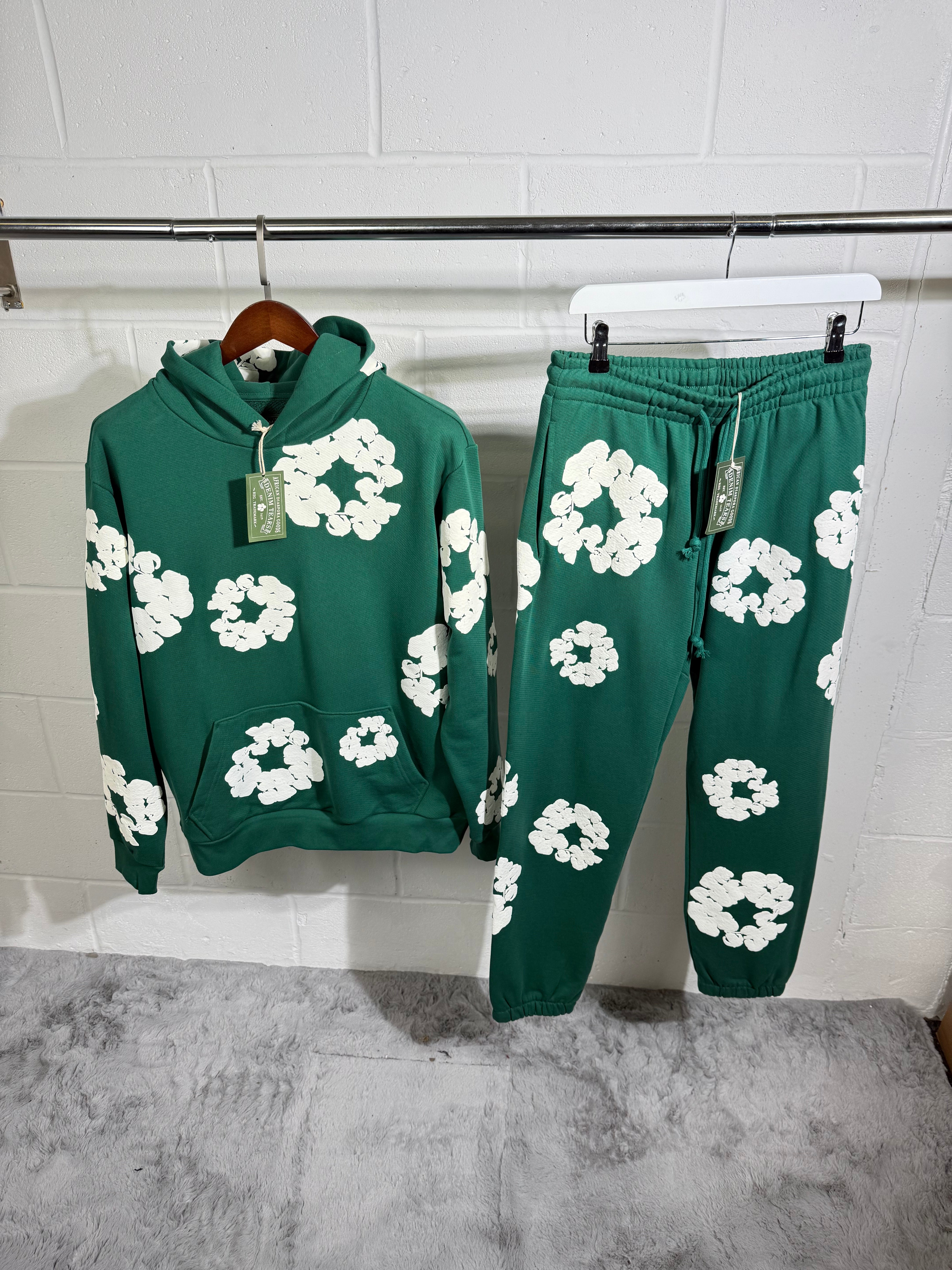 Denim tears tracksuit light green