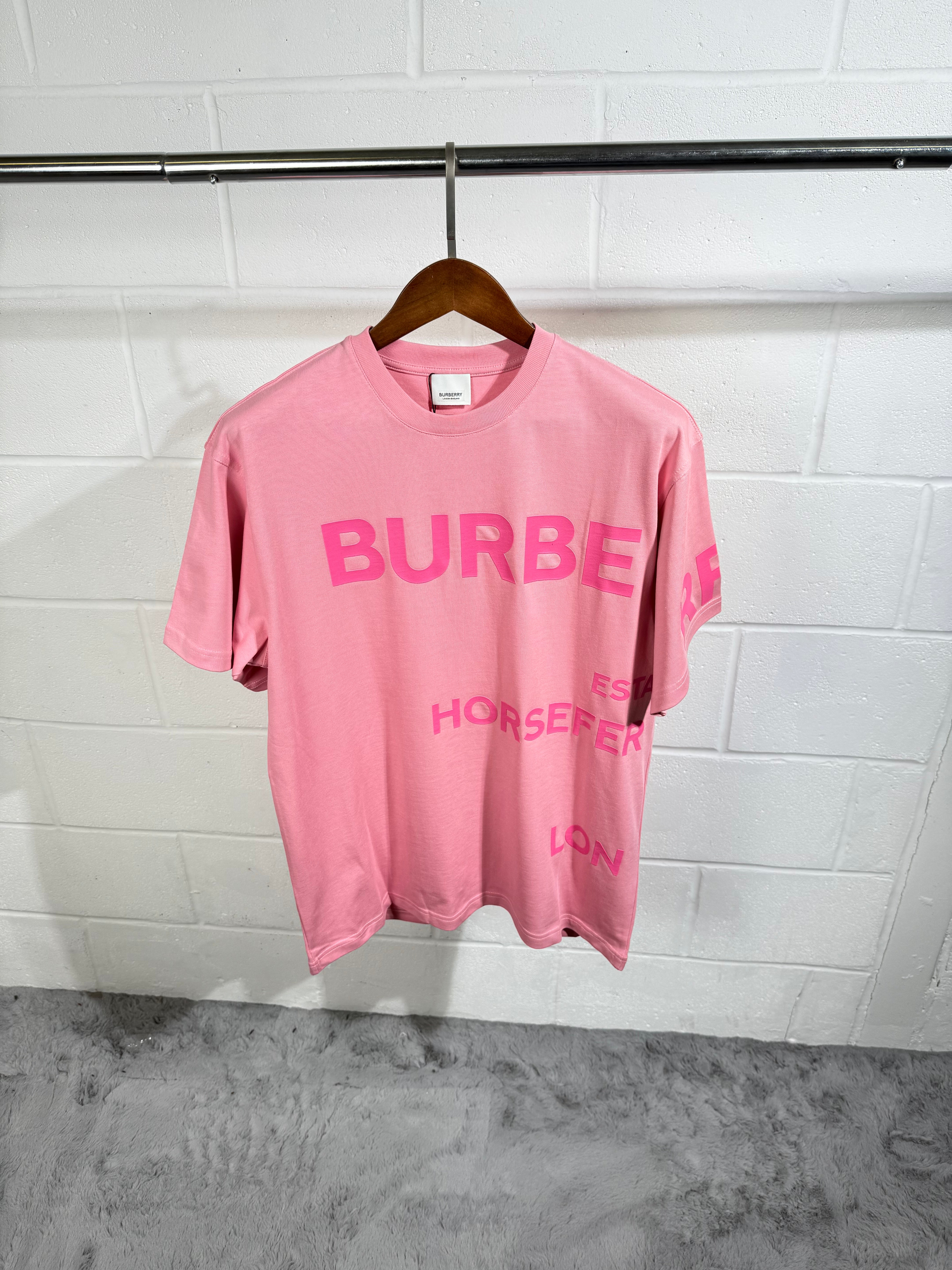 BURB OVERSIZED TEE PINK