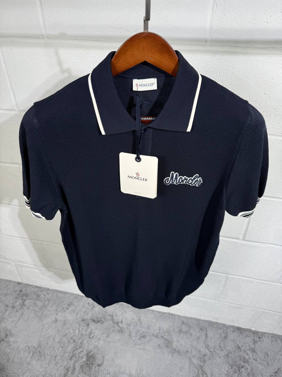 MNCLR KNITTED POLO NAVY