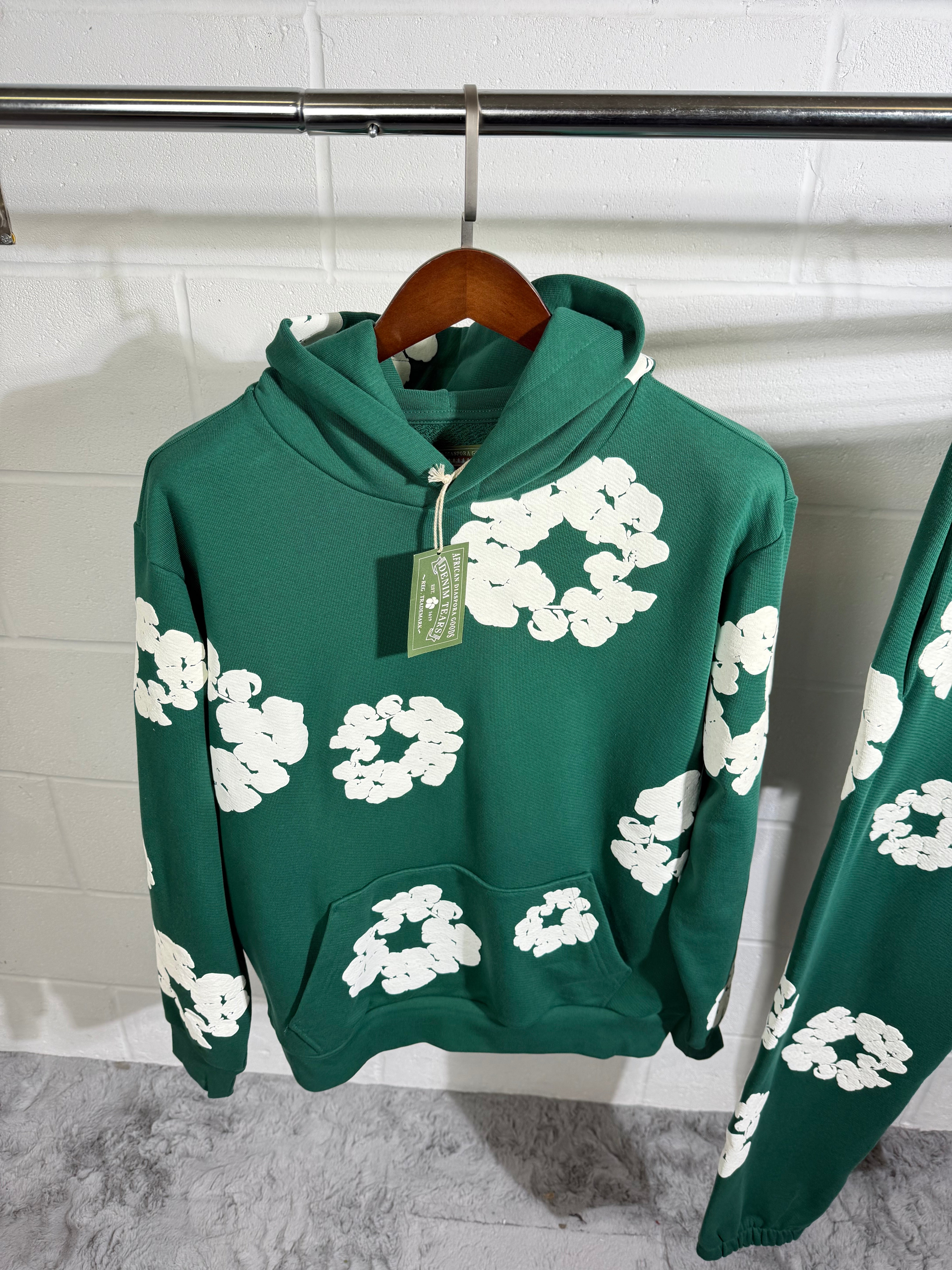 Denim tears tracksuit light green