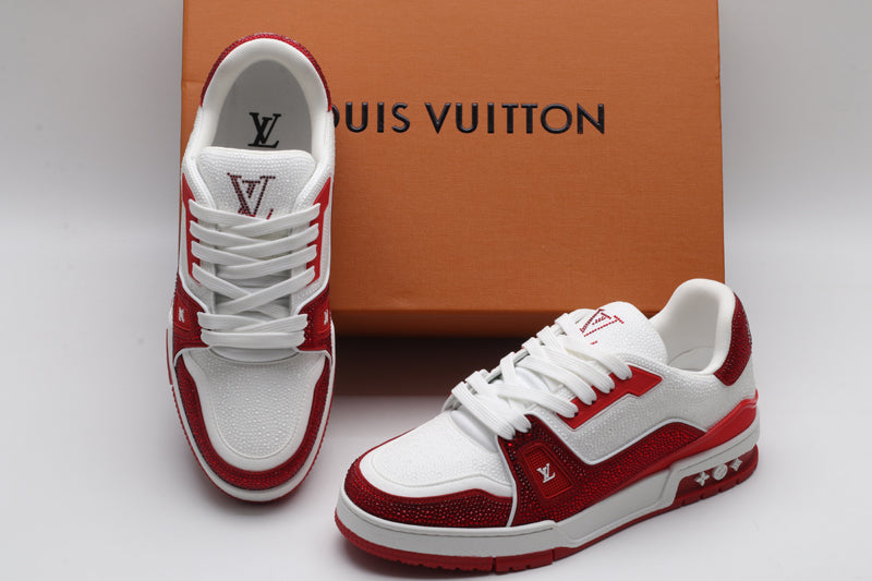 Baskets LVE ROUGE/BLANC (précommande)