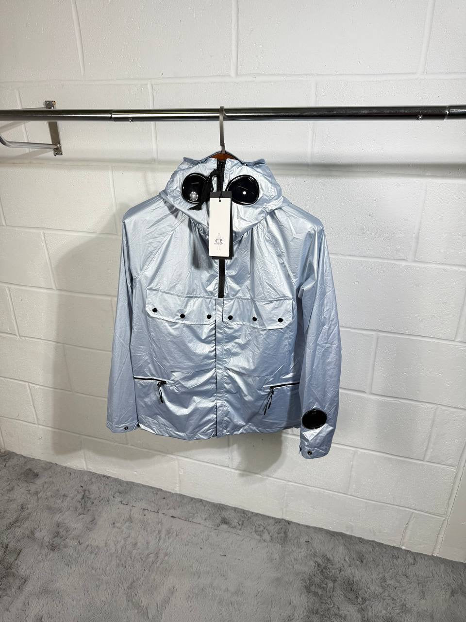 CP NYBER JACKET SILVER