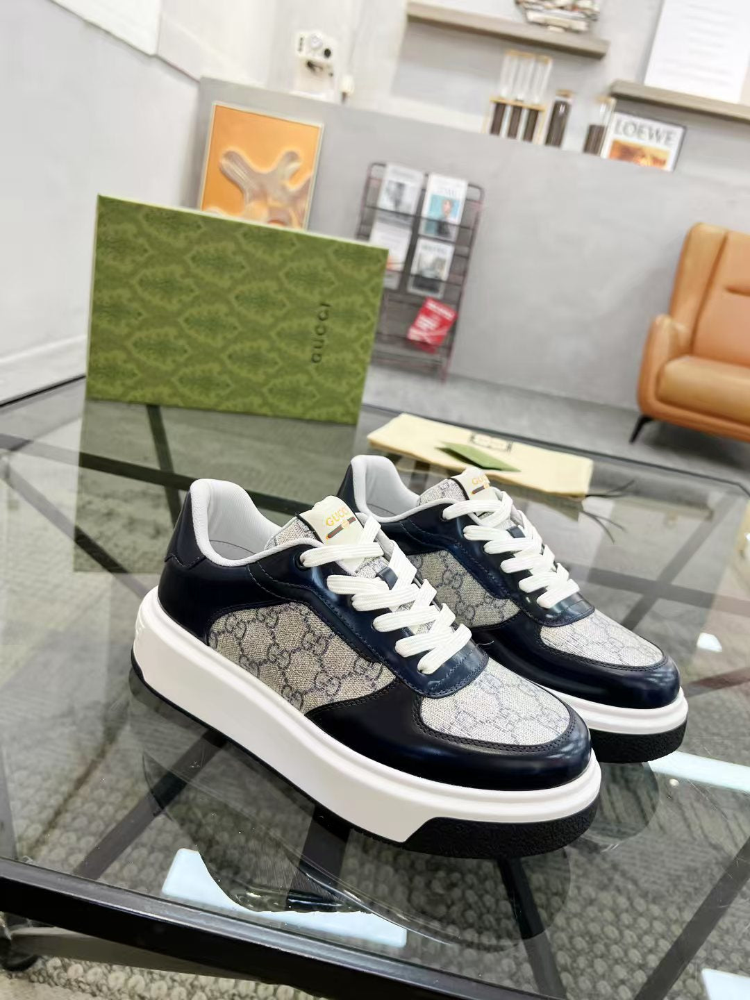 UCCI LEATHER SNEAKER (pre-order)