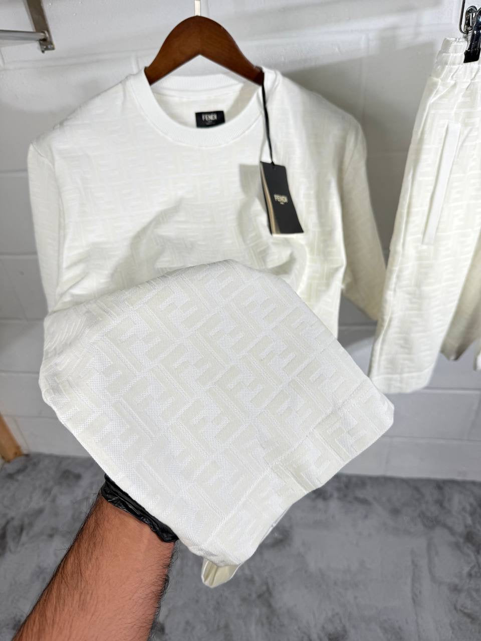 FND WHITE TOWEL SET