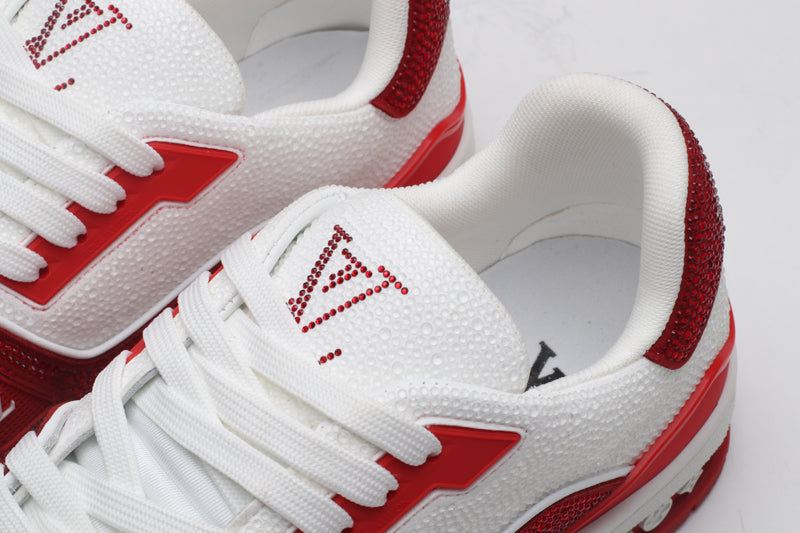 Baskets LVE ROUGE/BLANC (précommande)