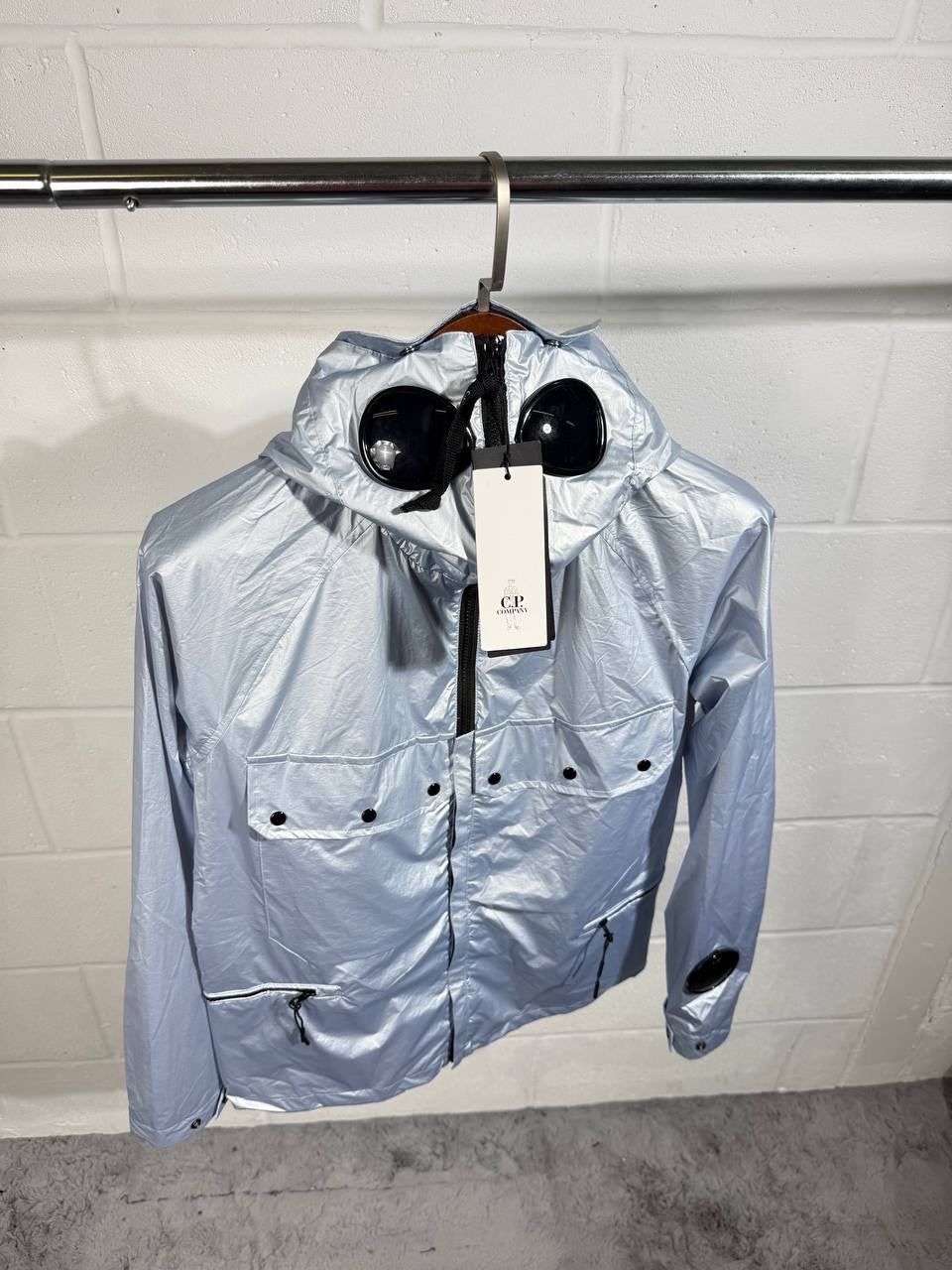 CP NYBER JACKET SILVER