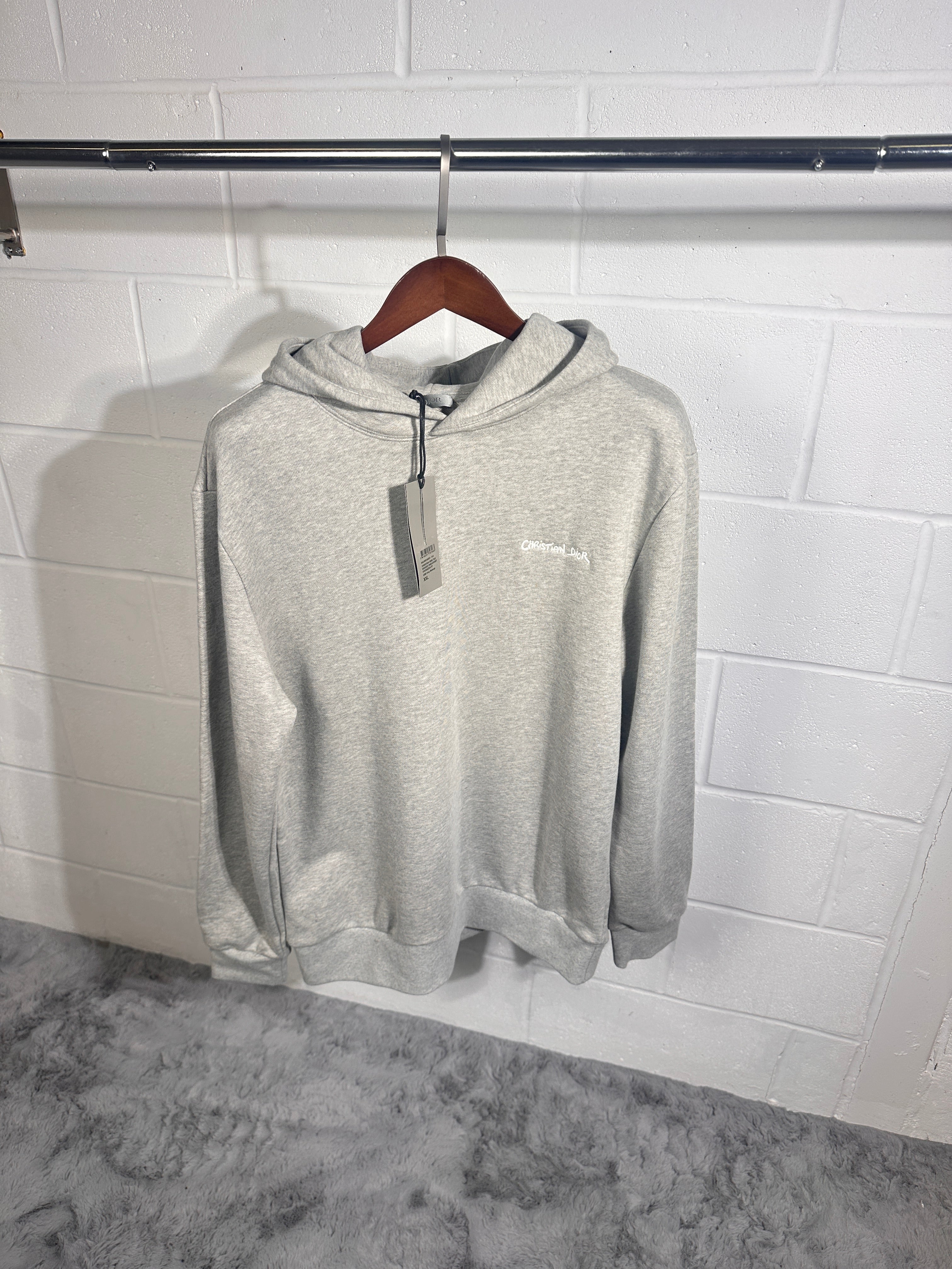CD hoodie grey