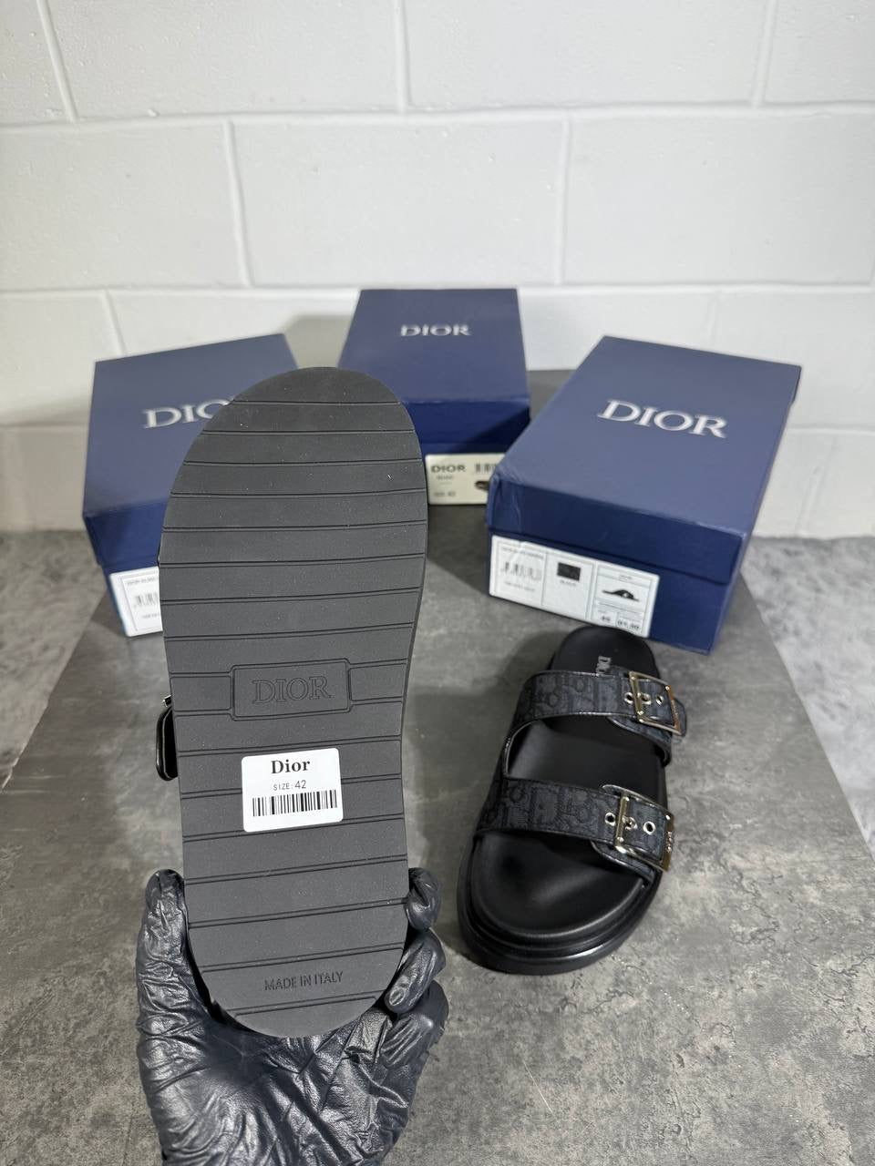 IOR AQUA SANDALS BLACK
