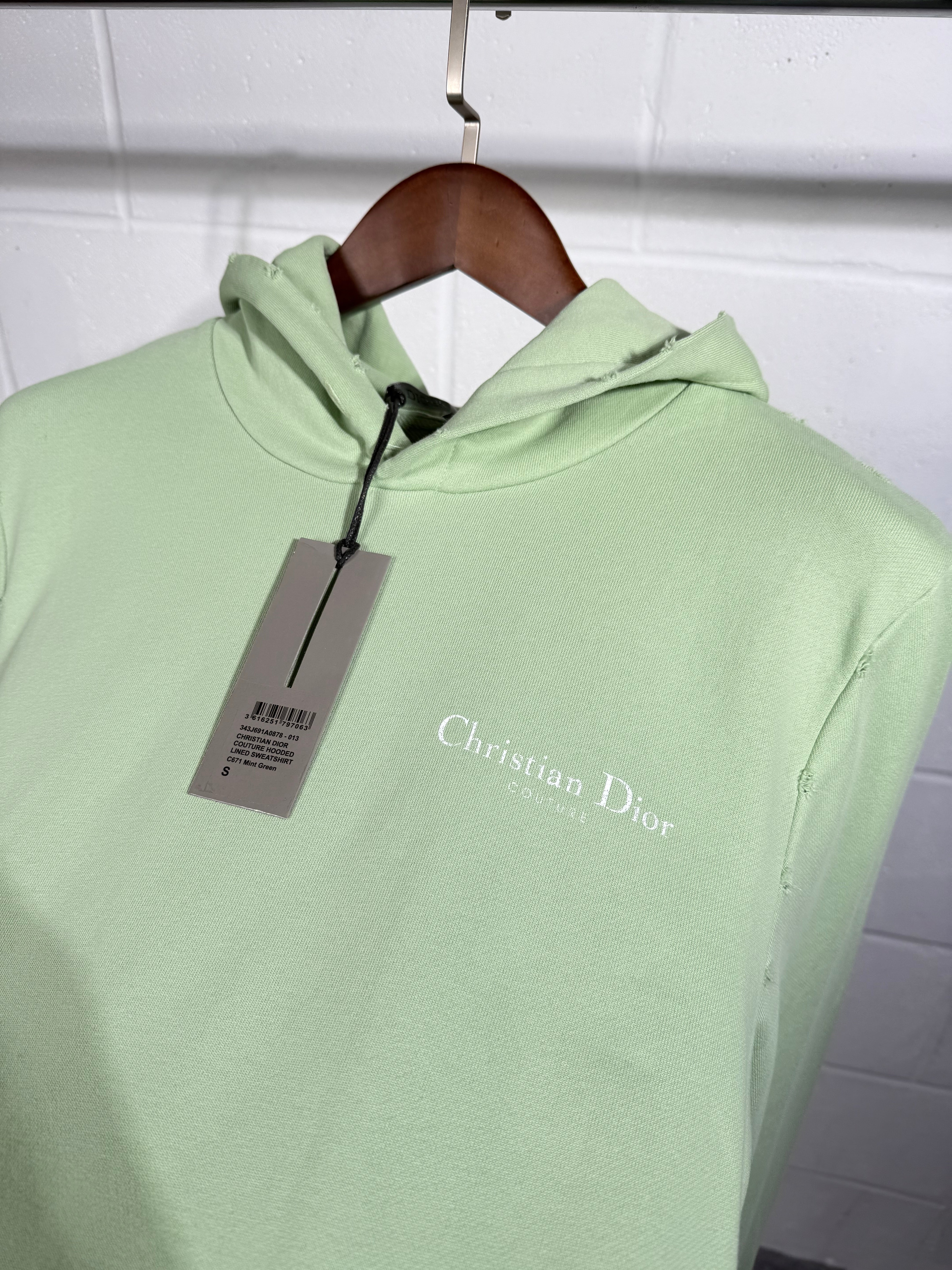 Dior hoodie light green
