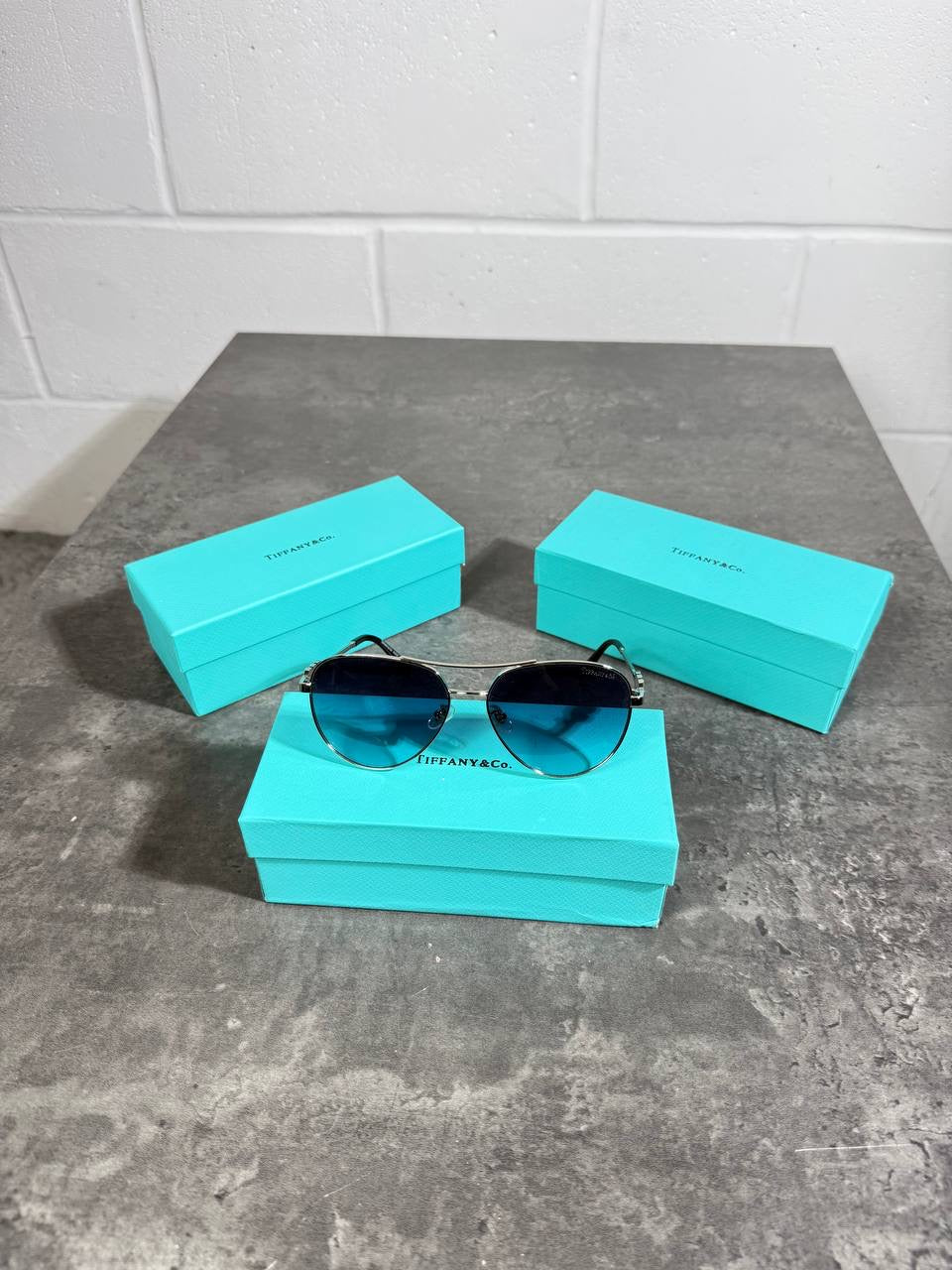TIFFY SUNGLASSES BLUE LENCE