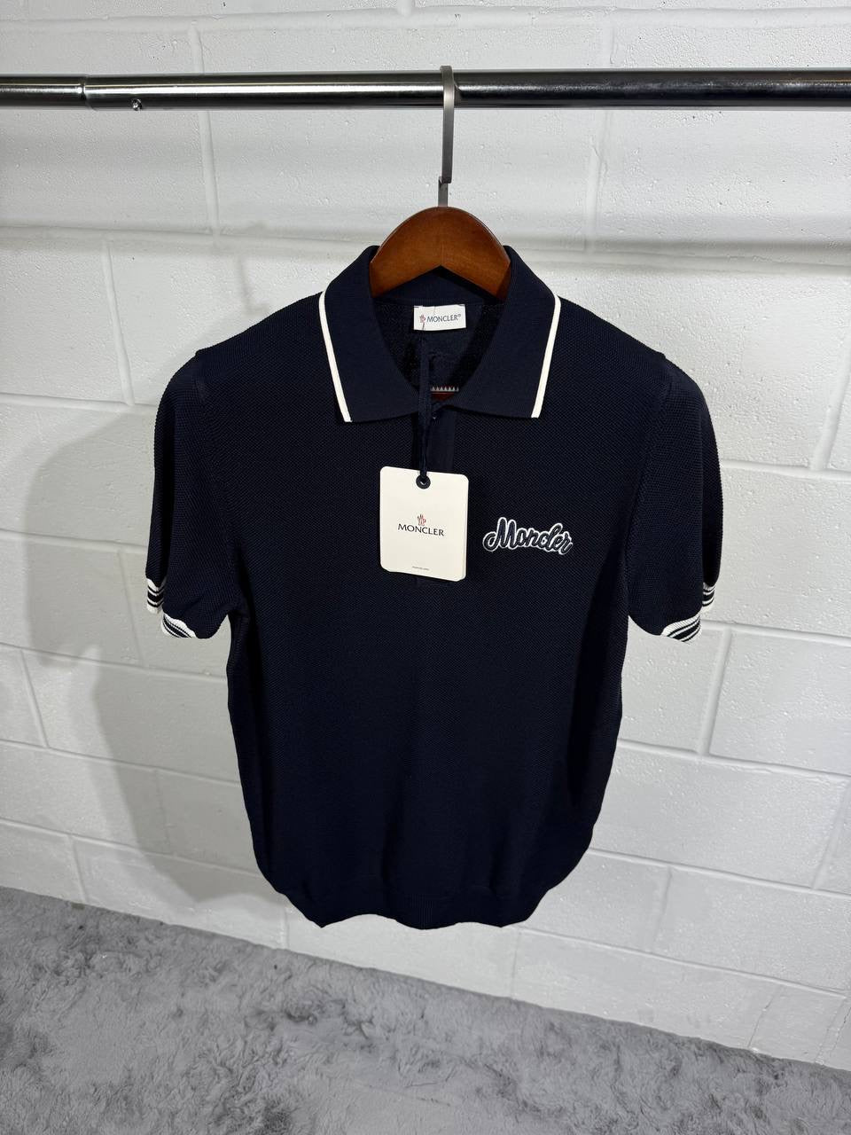 MNCLR KNITTED POLO NAVY