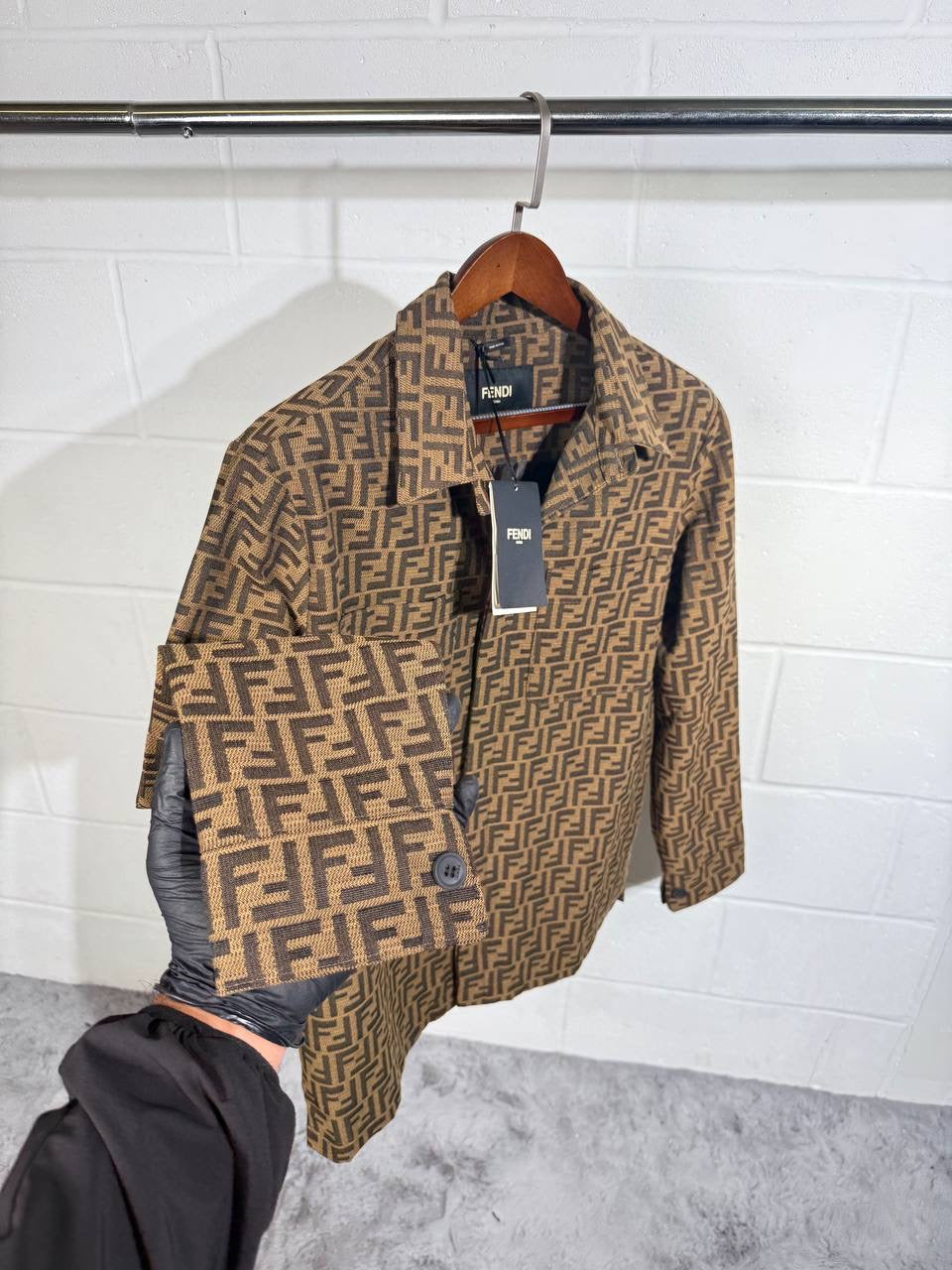 FNDI JACKET BROWN