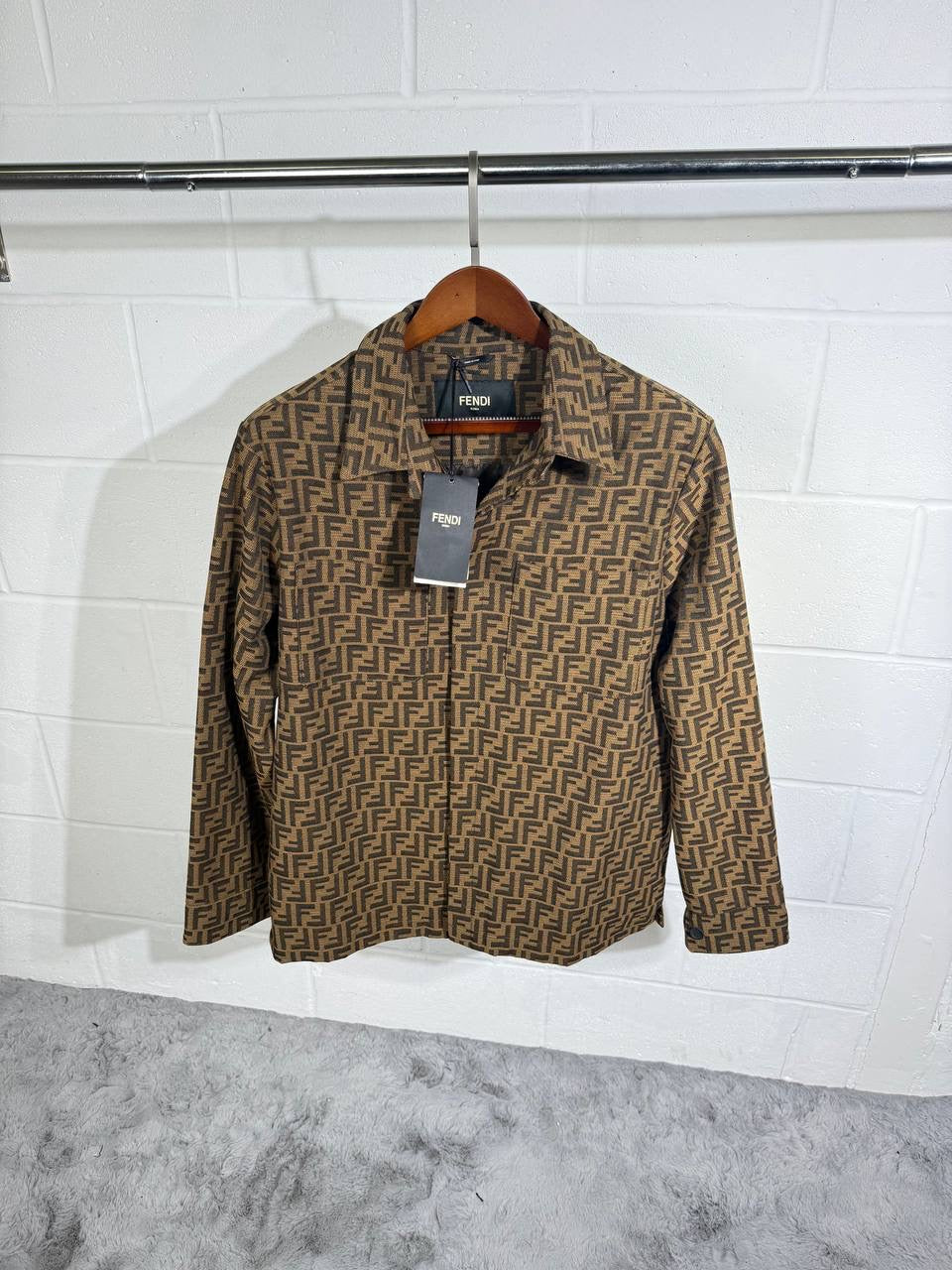 FNDI JACKET BROWN