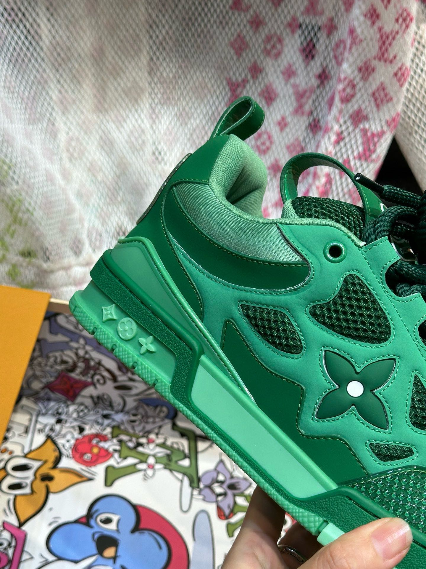 Patins LVE verts (précommande)