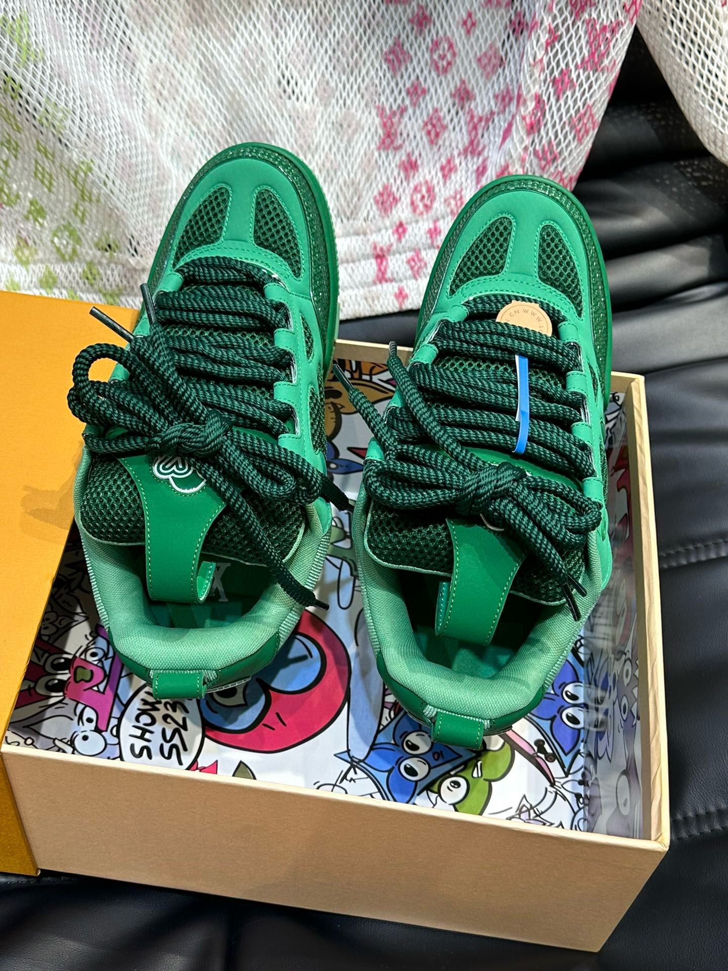 Patins LVE verts (précommande)